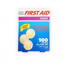 Nutramax Sheer Spot Bandaid 7/8", 100/box