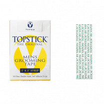Topstick 1" x 5" Double Sided Tape Strip 50/box