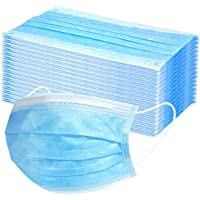 Face Mask Earloop ASTM Level 2, 3-Ply, Blue 50/box
