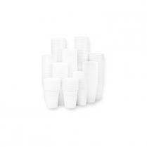 5oz. Plastic Cups, White