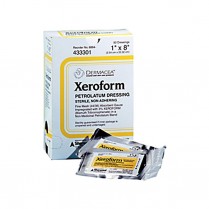Xeroform Petrolatrum 1"x 8" Dressing, 50/box