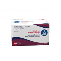 3cc Syringe, Luer Lock, 100/box
