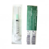 3cc Syringe w/21G x 1" Needle Combo - 100/box