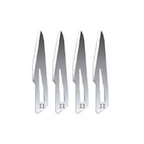 Surgical Blade #11, Stainless Steel, 100/box, Exel