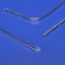 Thoracic(Chest)Tube, 20FR x 6.7mmO.D.x20"L, w/5 side eye