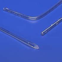 Thoracic(Chest)Tube, 28FR x 9.33mmO.D.x20"L, w/6 side eye