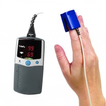 PalmSat Digital Handheld Pulse Oximeter, 8000AA Adult Probe