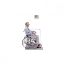 6102 Flush-Mounted In-Floor Scale with standard weight (lb/k