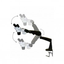 LW Scientific Dual Mag Sterescope w/ PneuFLEX-Arm (no light)