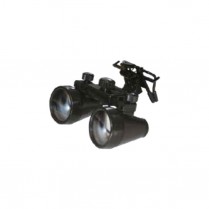 LW Scientific Clip-On Loupes 2.5x, 380 WD w/o Glasses