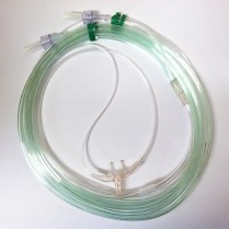 Nasal Airflow Press. & CO2 Cannula, Ped. w/Therm Hldr-25/cs