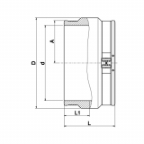 COUPLER EF 400-400  