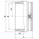 COUPLER EF 560-560  