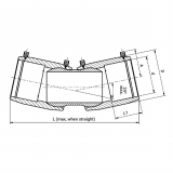 ADJUSTABLE ELBOW EF 110  