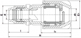 UNIVERSAL ADAPTOR COUPLER 50 PE x 35-50