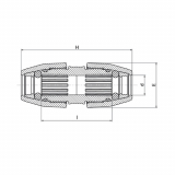 UNIVERSAL SLIP REPAIR COUPLER 24-28 