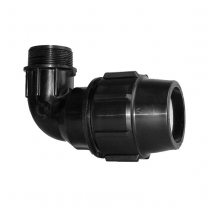 90D ELBOW MALE METRIC 110-4"