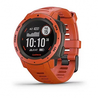 Flame Red GPS Watch
