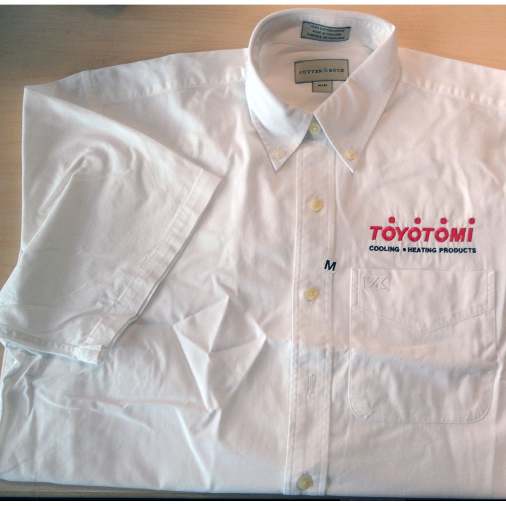 Shirt Toyotomi White Short Sleeve (M)
