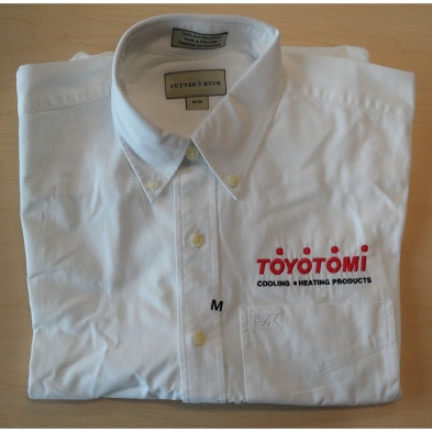 Shirt Toyotomi White Short Sleeve (M)