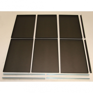 OA10700 Osburn Side Panel Kit Black, Matrix