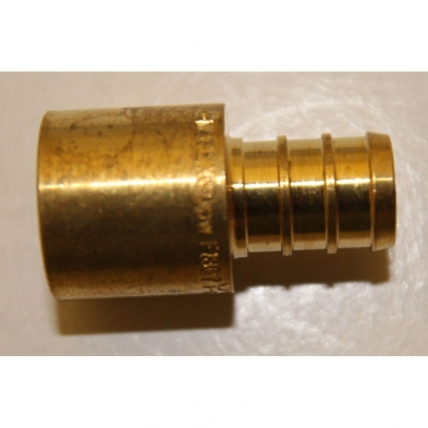 XLC33F Pex Fittings Sweat Adapter Brass Female 1/2" x 1/2"