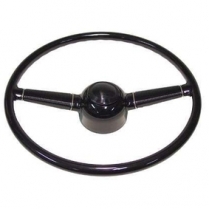 1940 Ford Deluxe 15" Black Steering Wheel for GM Column