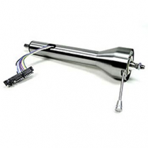 Universal Straight 16" Steering Column w/o Shift - Chrome