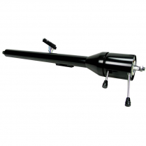 Universal Straight 16" Steering Column w/o Shift - Black