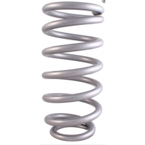 Silver Tapered High-Travel Coil Spring 4.1" ID x 10 x 500 lb