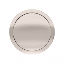 GT9 9 Bolt Small Plain Horn Button Cover - Polished