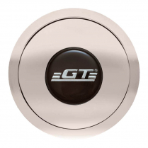 GT9 9 Bolt Small Colored GT Emblem Horn Button - Polished