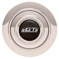 GT9 9 Bolt Colored GT Emblem Banjo Horn Button - Polished