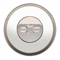 GT3 Gasser/Euro Sm Engraved Chevy Logo Horn Button- Polish