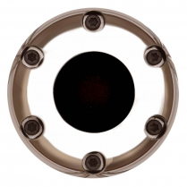 6 Hole Gasser/Euro Smooth Horn Button - Polished