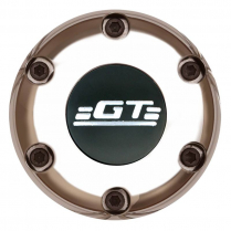 6 Bolt Gasser/Euro Colored GT Emblem Horn Button - Polished