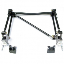 1955-57 Chevy Car Bolt-On Rear 4-Link for 1 Piece Frame