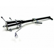 Universal Tilt 28" Steering Column with Shift - Chrome