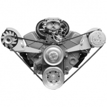 A/C Bracket SB Chevy SWP Low Mount 1" Lower - Drivers Side