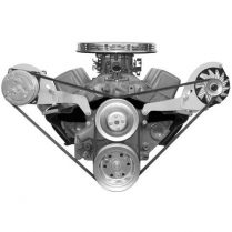 AC Bracket for SB Chevy with SWP to-62 Corvette - Pass Side