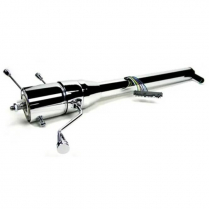 Universal Straight 30" Steering Column w/Shift - Chrome