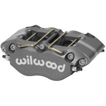 Narrow DynaPro 1.75" Pistons .81" Disc Caliper - Gray Anod