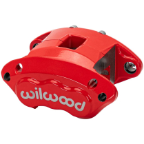 D154 Dual Piston Caliper 1.12"x 1.04" - Red