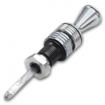 Locking Trans Dipstick 3" Direct Mount for GM 200R - Bright