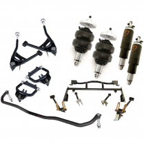 1967-70 Mustang Front/Rear Air Suspension Kit w/HQ ShockWave