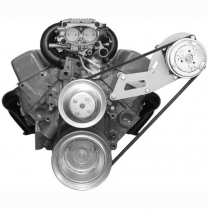 A/C Wide Mount for SB Chevy with LWP - Drivers Side