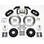 1958-70 Chevy Full Size 13" Front Disc Brake Kit - Black