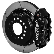 GM 12 Bolt 12.88" Non-Drill Rear Park Brake Kit - Black Cal