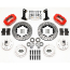 GM See Appl Dynalite Pro Drilled 11" Front Brake Kt - Red