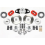 1962-72 Mopar Dynalite Pro 11" Non-Drill Frt Brake Kit - Red